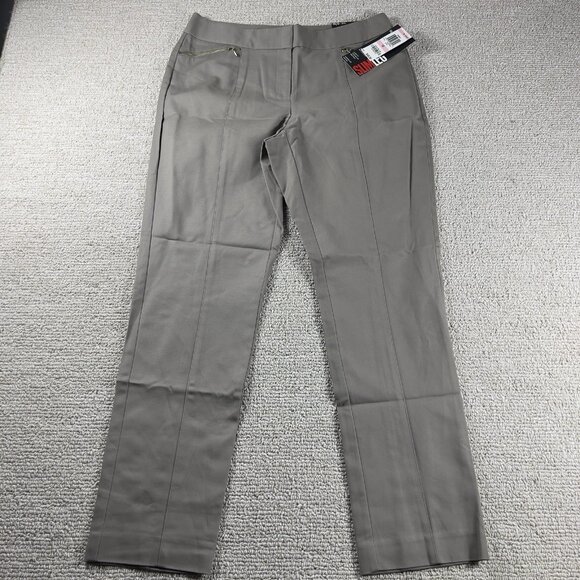 Style & Co Slim Leg Stretch Pants Beige Women’s Size 10 - Picture 1 of 9